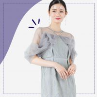 肩幅広くても安心！がっちり体型を華奢見えさせるパーティードレス＆選び方のコツ