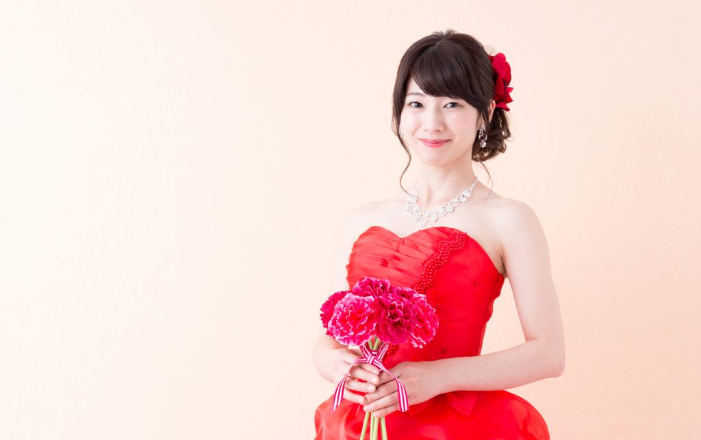 花嫁さんのお色直しと被るカラー