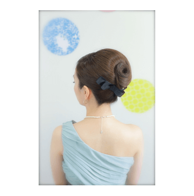 後ろ姿の美しいヘア・アレンジ