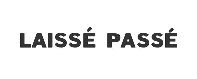 LAISSE PASSE レッセパッセ