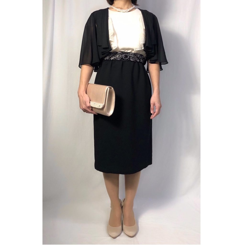 身長150cmのNさんに着てもらいました