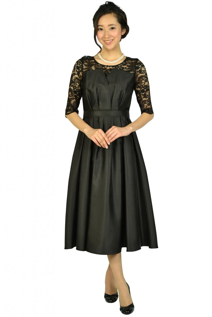 結婚式で黒ドレスはng 華やかに着こなすためのお呼ばれコーデ集 Ikina イキナ