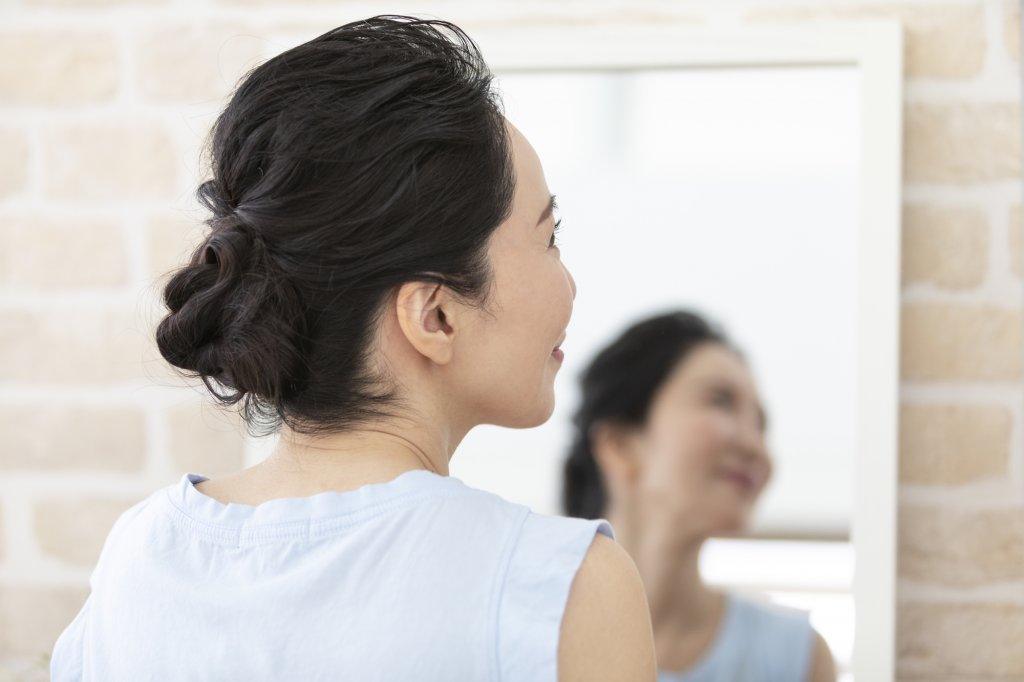 友人の結婚式ヘア