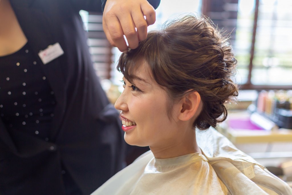 ロングヘアの髪型のポイント