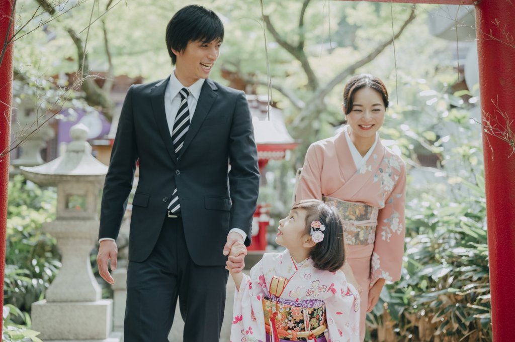 父親 服装 スーツ・ジャケパンスタイル