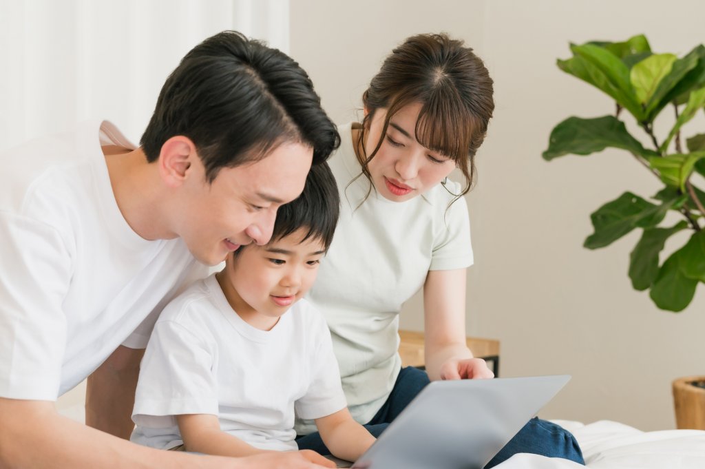 親子 パソコン ネットレンタル