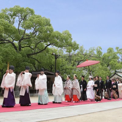 湊川神社の結婚式