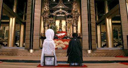 本山東本願寺の仏前結婚式