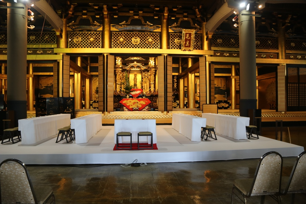 東本願寺の挙式会場