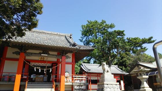 高塚熊野神社　拝殿