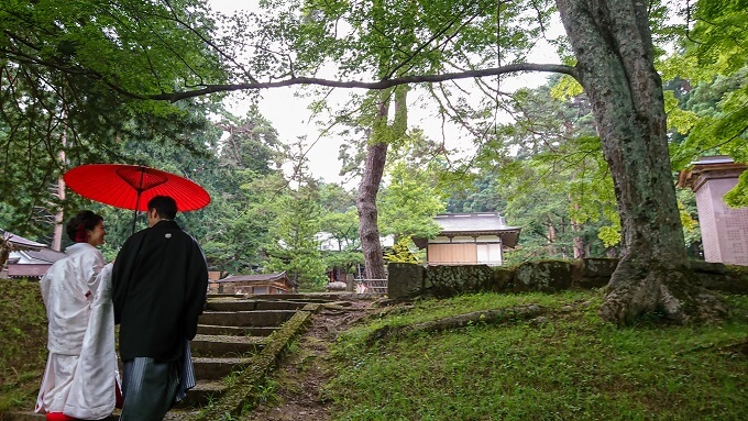 神前式　土津神社
