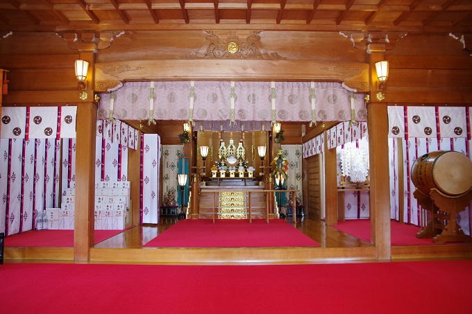 沼袋氷川神社 支度室