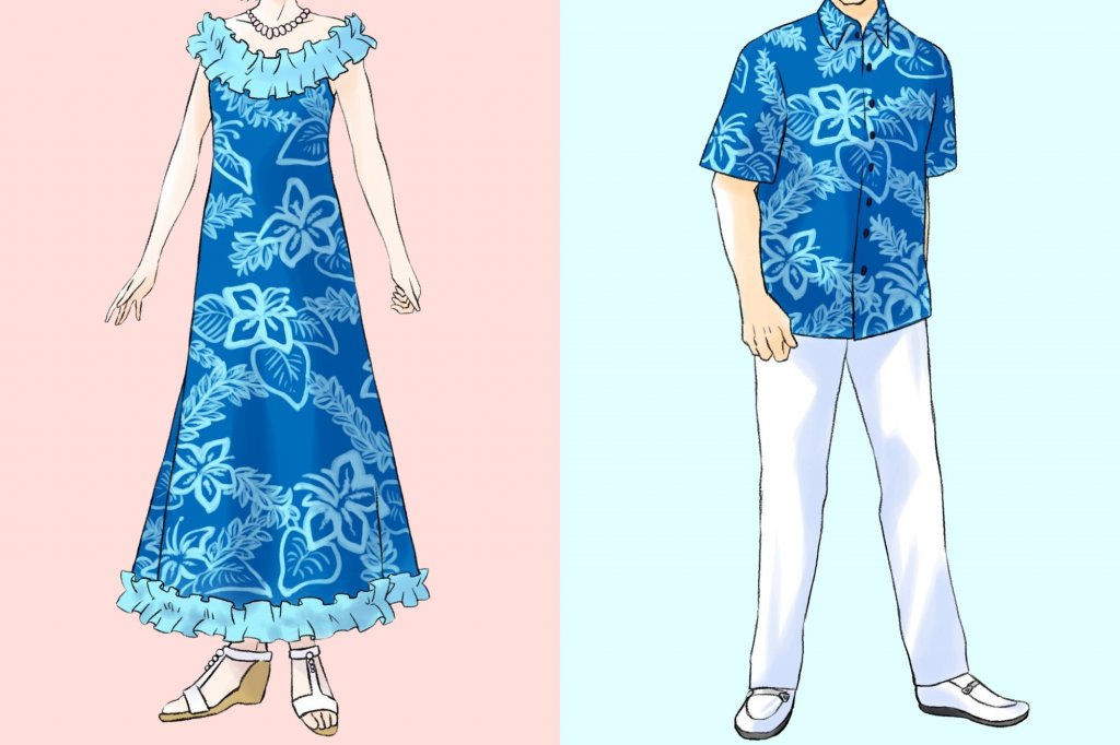 ハワイ 結婚式 服装