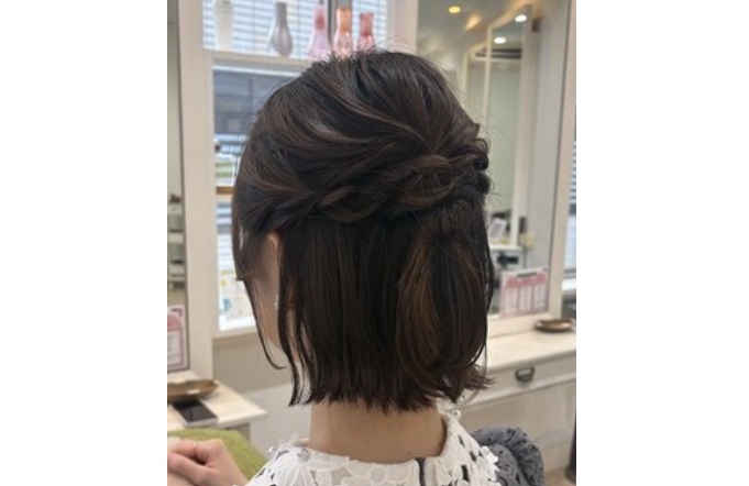 ワンピースにおすすめの髪型