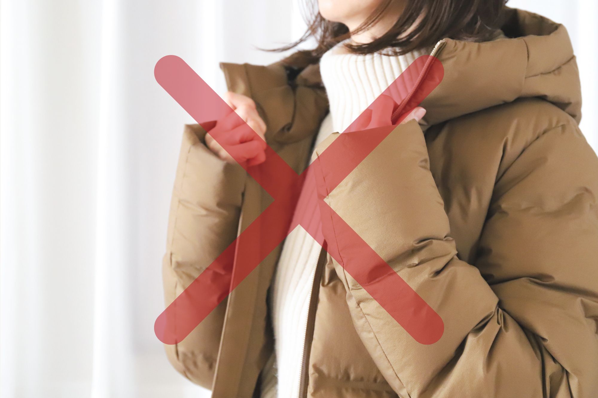 知っておきたい会場までの「アウター」のマナー