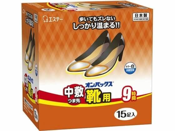 エステー オンパックス中敷つま先靴用