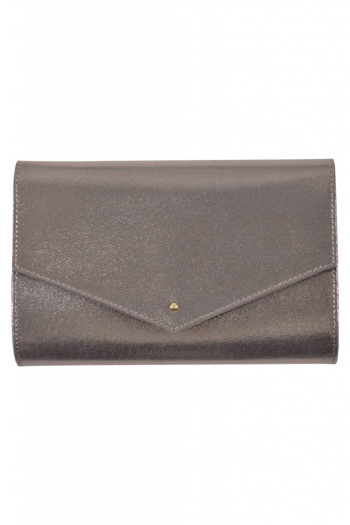 LAGUNAMOON シャインシルバークラッチバッグ