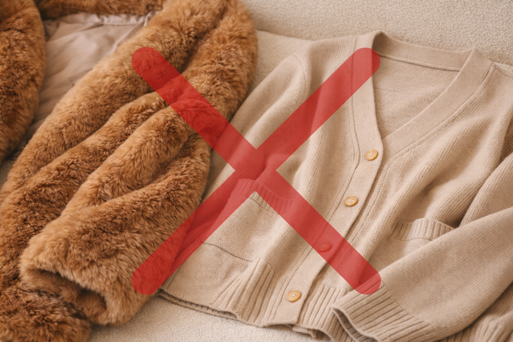 NGな羽織もの・避けたい上着は？ 