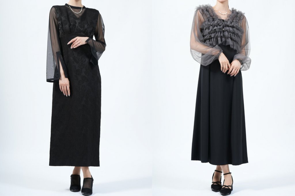 黒ドレス×黒パンプスはNG？