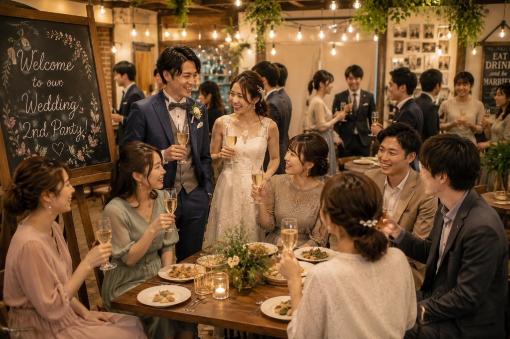 【30代】結婚式二次会の服装はこれが正解！マナーとおすすめコーデ