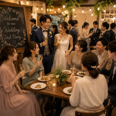 【30代】結婚式二次会の服装はこれが正解！マナーとおすすめコーデ