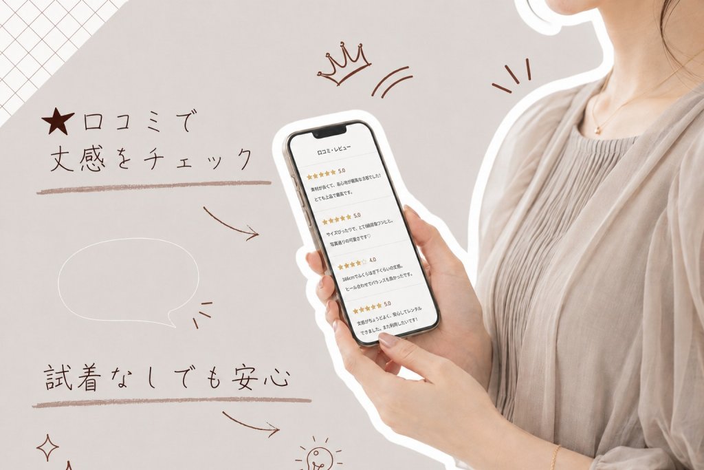 低身長さんのレンタルドレス、リアルな口コミを紹介